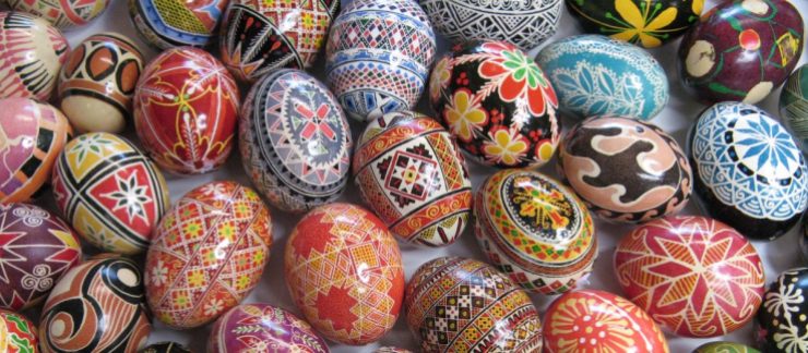 Pysanky - decorated Easter eggs